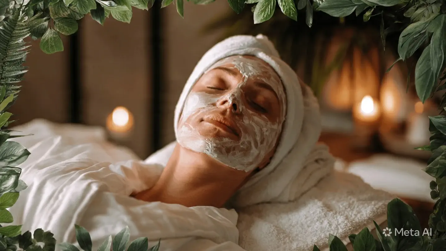 Mascarilla facial hidratante en spa — limpieza facial profunda en Quito, Esthetic Blessing